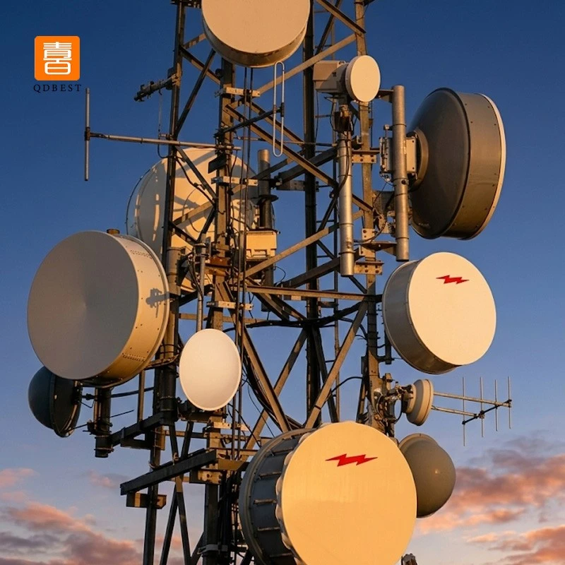 35M Telecom 4-Legged Galvanized Angular Steel Towers