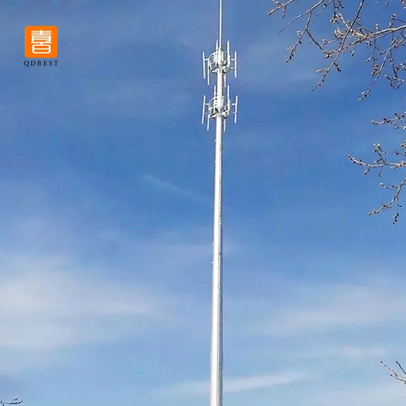 info-1-1 Monopole Steel Pipe Tower