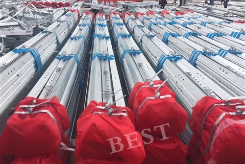 Set Sail For Overseas Markets! Qingdao Best Steel Structure Shipment Of Power Angles Departs For ...