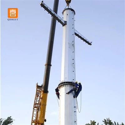 Monopole Tower For Transmission Line